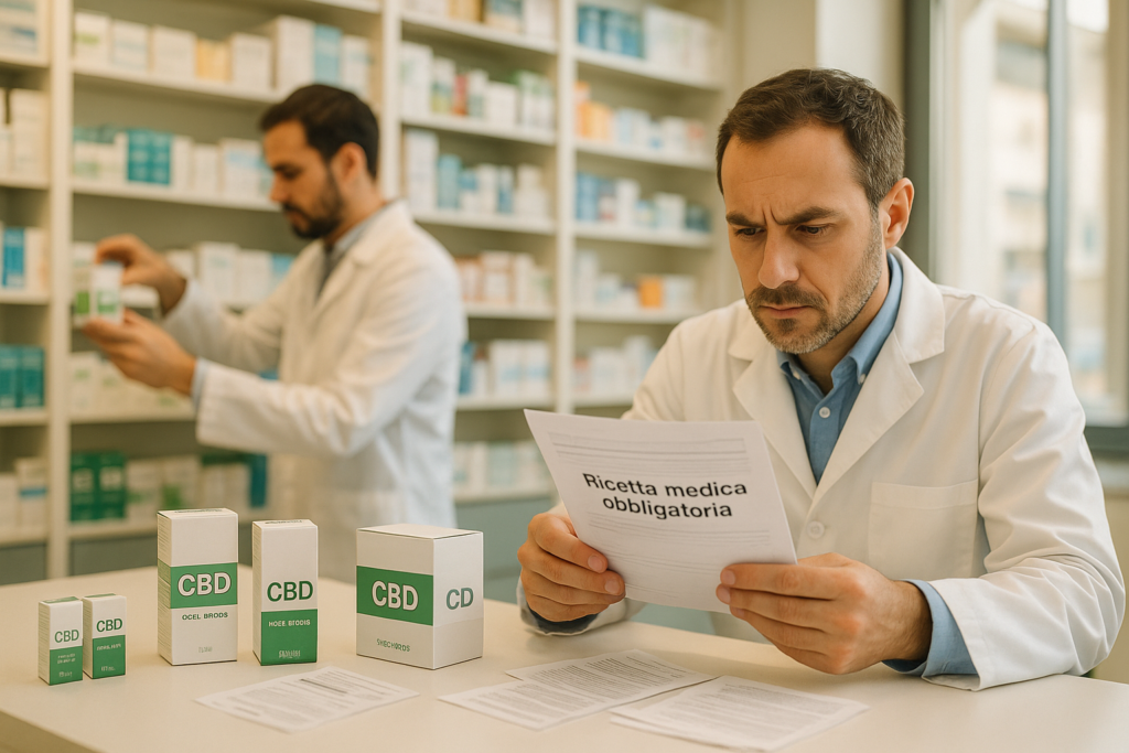obbligo di ricetta medica per CBD orale: cosa cambia in farmacia